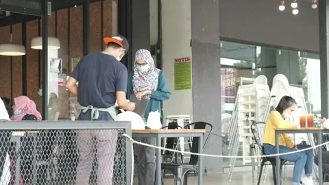 Lady in Mask 4K Stock Footage 139514175