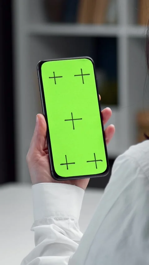 Lady With Phone Stock Footage 322792786