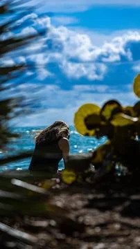 A lady 스톡 사진