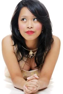 Lady posing Stock Photos