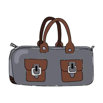 Lady s bag Illustrazione stock