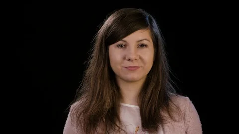 A Lady Showing Boredom Stock Footage 86623792