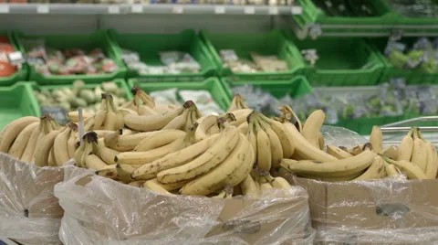 Lady in a supermarket Stock Footage 67983718
