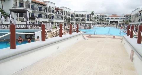 Lady on Vacation Stock Footage 90360157