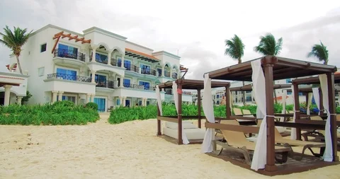 Lady on Vacation Stock Footage 90360430