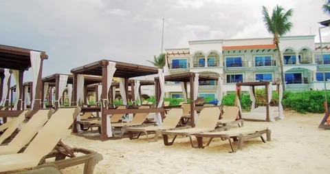 Lady on Vacation Stock Footage 90360500