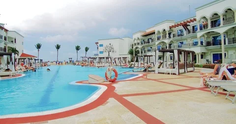 Lady on Vacation Stock Footage 90360746