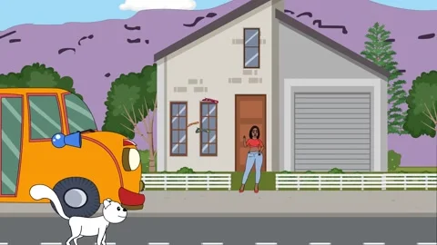 Lady waiting for a car Video stock 249541163