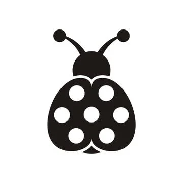 Ladybird icon イラスト素材
