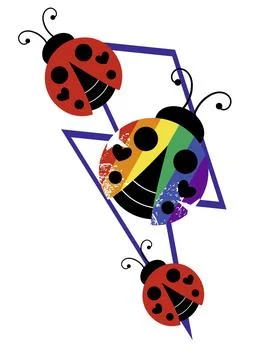 Ladybirds Stock Illustration