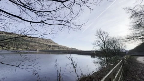 Ladybower Reservior Stock Footage 300959781