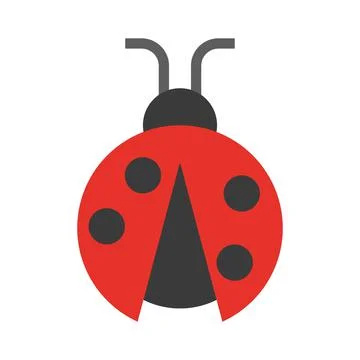 Ladybug clip art vector illustration 스톡 일러스트