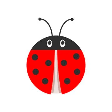 Ladybug icon. Vector illustration. Stock Illustration