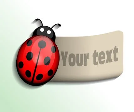 Ladybug 스톡 일러스트
