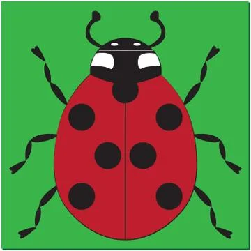 Ladybug Illustrazione stock