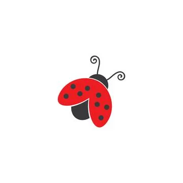 Ladybug vector icon illustration design Stock Illustration