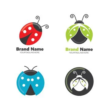 Ladybug vector icon illustration design Stock Illustration