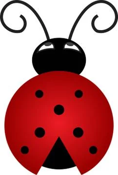 Ladybug vector illustration Stock Illustration