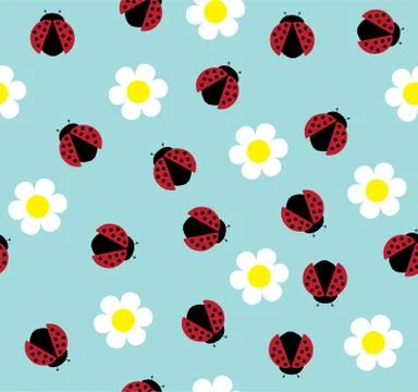 Ladybugs Stock Illustration