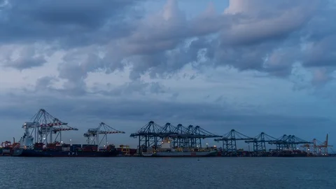 Laem chabang tl6 Stock Footage 112705581