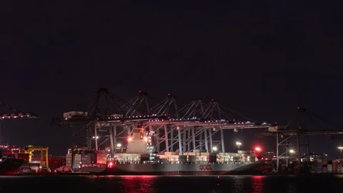 Laem chabang tl7.2 edit Stock Footage 112682693