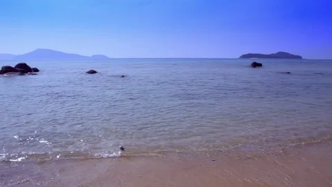 Laem Ka beach1 Stock Footage 76003842