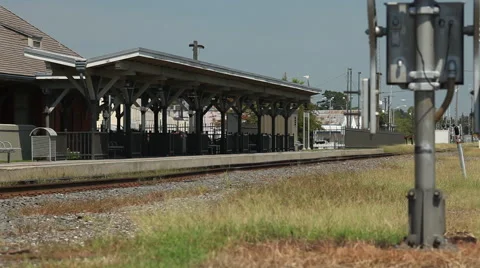 Lafayette train station Video stock 40296008