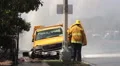 LAFD Firefighters Rescue Accident Victim HD Footage