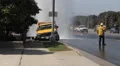 LAFD Firefighters Shutdown Sheared Hydrant HD Footage