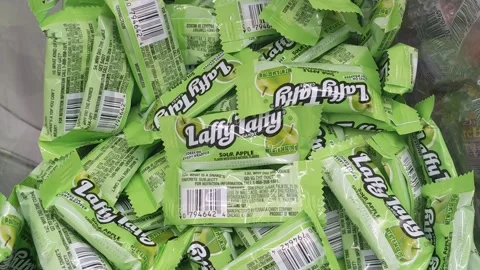 Laffy Taffy Candy Stock Footage