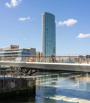Lagan Weir Bridge Stock Photos