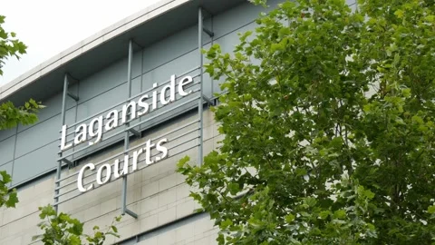 Laganside Courts, Belfast Stock Footage 157021701