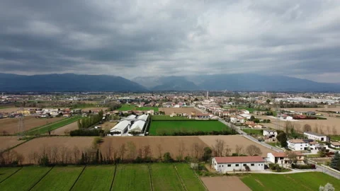 Laghi with Monte Grappa on the background 스톡 동영상 151672954