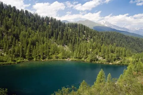 Lago Barco Stock Photos