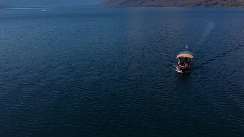 Lago Caburgua Stock Footage