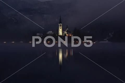 Lago di Bled 1 Stock Photos