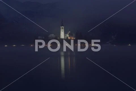 Lago di Bled 5 Stock Photos