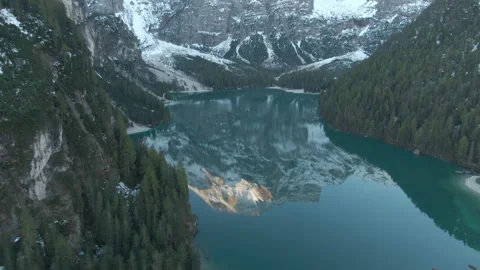 Lago di Braies 库存影片 302896469