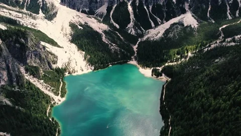 Lago di Brais Stock Footage 159808654