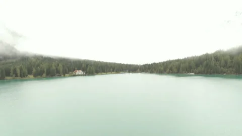 Lago di Carezza Stock Footage 302901056