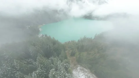 Lago di Carezza 库存影片 302914697