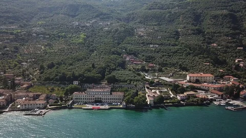 Lago di Garda view Stock Footage 129172052