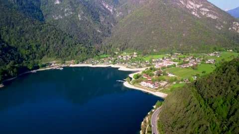 Lago di Ledro Stock Footage 310450404