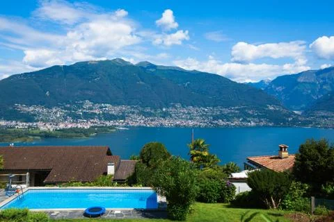 Lago maggiore Stock Photos