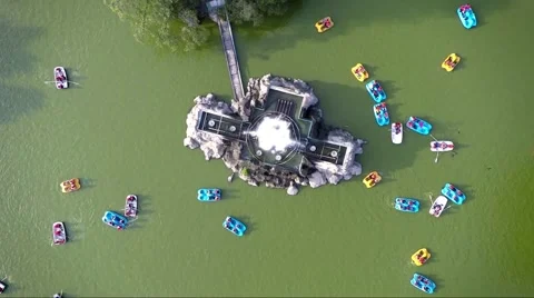 Lago Menor Chapultepec (1) 1 Stock Footage 44348989