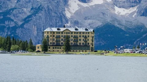 Lago misurina Stock Footage 171174524