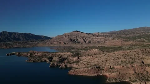 Lago Potrerillos 動画素材 297371207