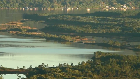 Lagoa da Conceição in Florianópolis Stock Footage 90933893