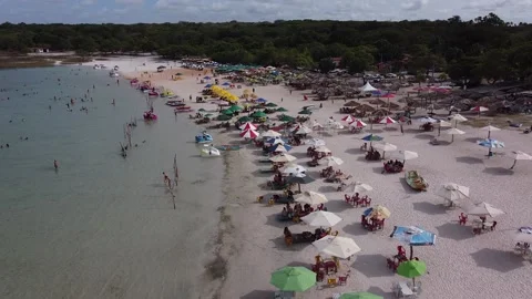Lagoa do Carcará ( Carcará Lagoon ) Video stock 172174767