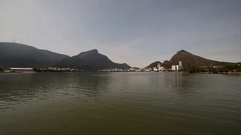 Lagoa rio 3 Stockbeeldmateriaal 87965954